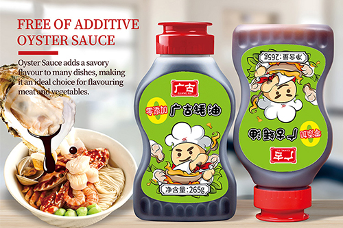 What are the characteristics of healthy oyster sauce