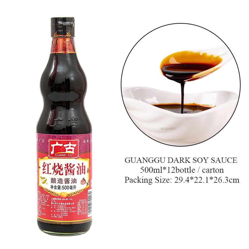 500ml Glass Bottle Stir Fry Soya Sauce