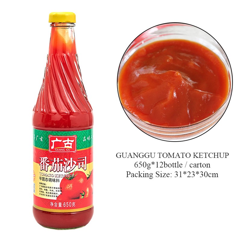 650ml Ketchup Tomato Sauce