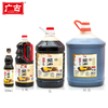 500ml Glass Bottle Packing Golden Label Light Soy Sauce