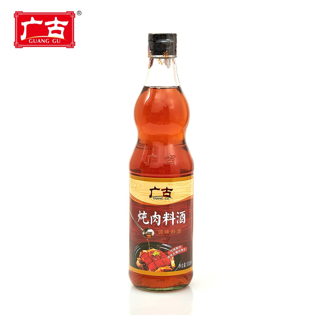  500ml Glass Bottle Packing Chinese Cooking Wine for Braising Meat