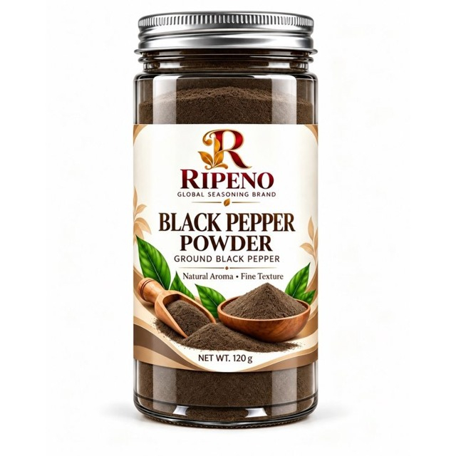 RIPENO Black Pepper Powder 120 g