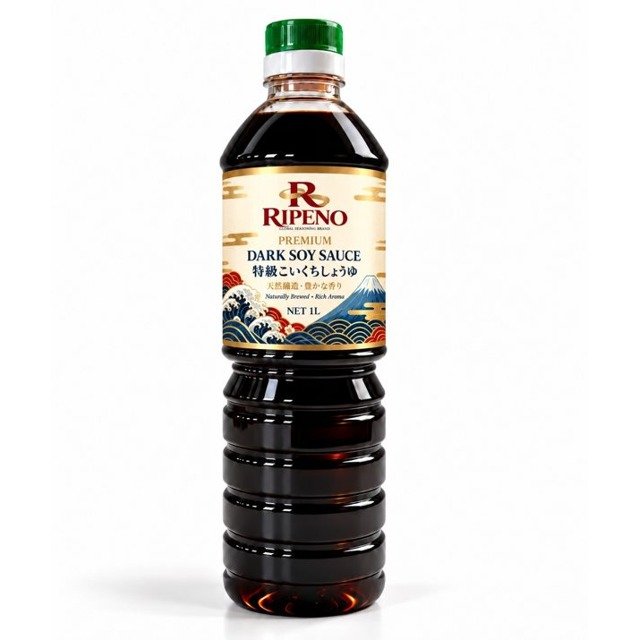 RIPENO Premium Dark Soy Sauce 1 L