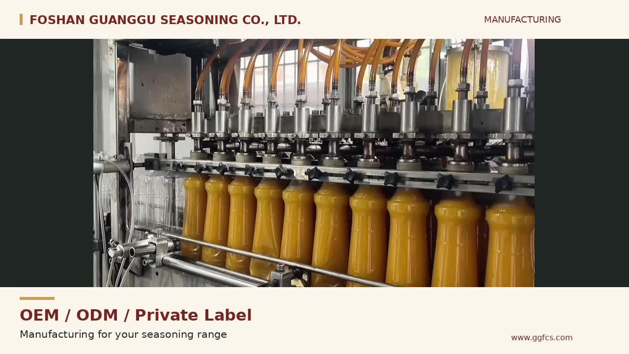 FOSHAN GUANGGU private label production video