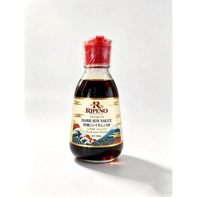 RIPENO Premium Dark Soy Sauce 150 mL — Japanese Style