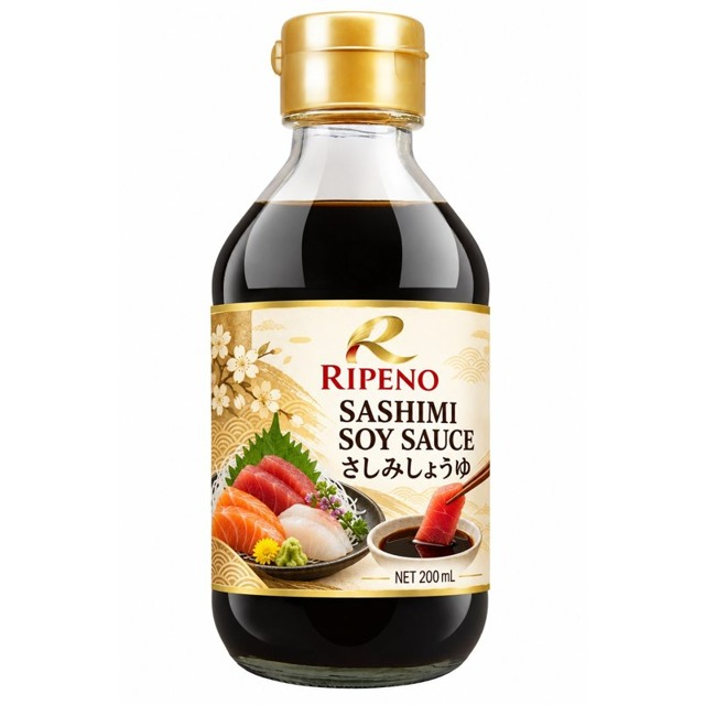 RIPENO Sashimi Soy Sauce 200 mL